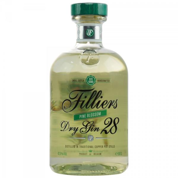 Filliers Dry Gin 28 Pine Blossom 42,6% Vol. 0,5 Ltr. Flasche