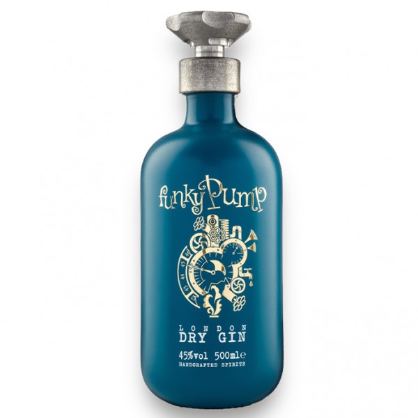 Funky Pump London Dry Gin 0,50 Ltr. Flasche, 45 % Vol.