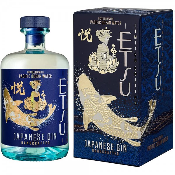 Etsu Ocean Water Gin 45% Vol. 0,7 Ltr. Flasche