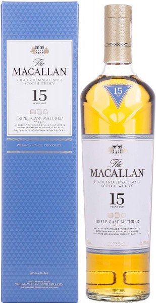 The Macallan Fine Oak Triple Cask 15 Jahre