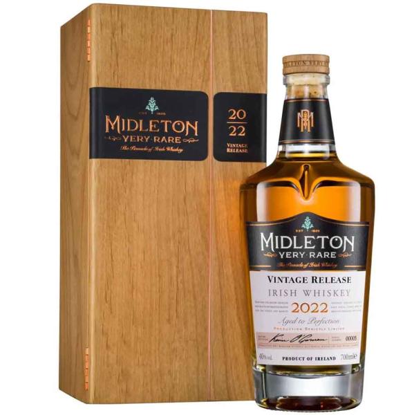 Midleton Very Rare Vintage Release 2022 40% Vol. 0,7 Ltr. Flasche