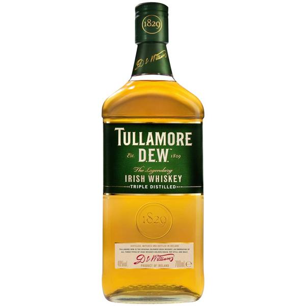 Tullamore Dew Irish Whiskey Blended 40 % Vol. 0,7 Ltr. Flasche
