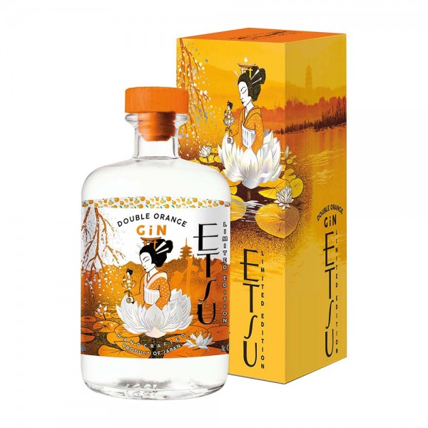 Etsu Double Orange Gin 43% Vol. 0,7 Ltr. Flasche