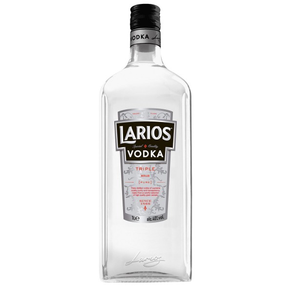 Larios Vodka 1,00 Ltr. Flasche 40% vol.