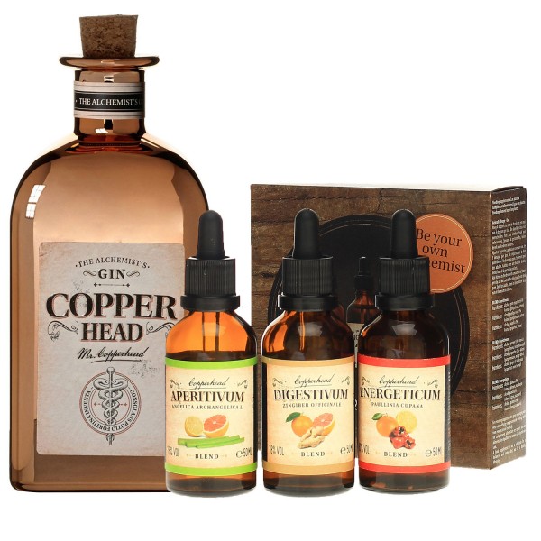 Copperhead The Alchemist Gin Bundle mit Blend Kit