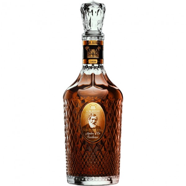 A.H. Riise Non Plus Ultra Ambre d'Or Excellence Golden Rum 0,70l 42% Vol. ohne GP