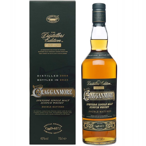 Cragganmore Distillers Edition 12 Jahre 2008/2020 0,70 Ltr. Flasche 40% vol.