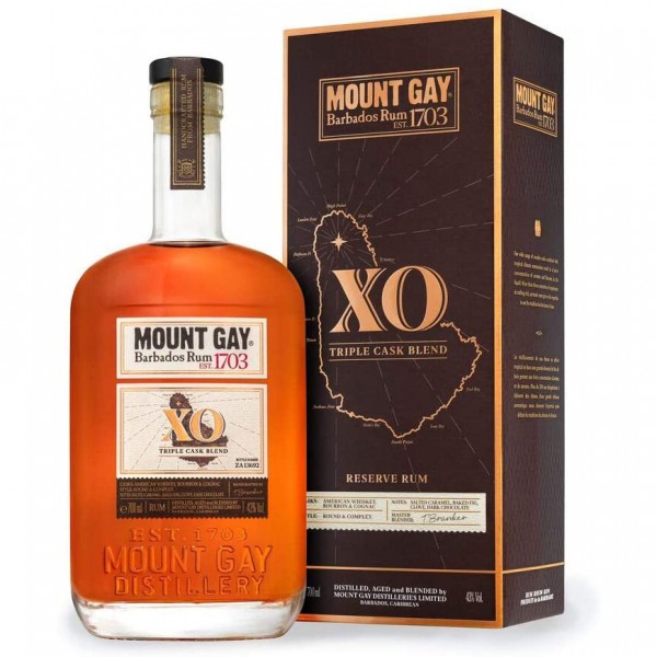 Mount Gay Extra Old Rum 0,70 Ltr. 43% Vol.