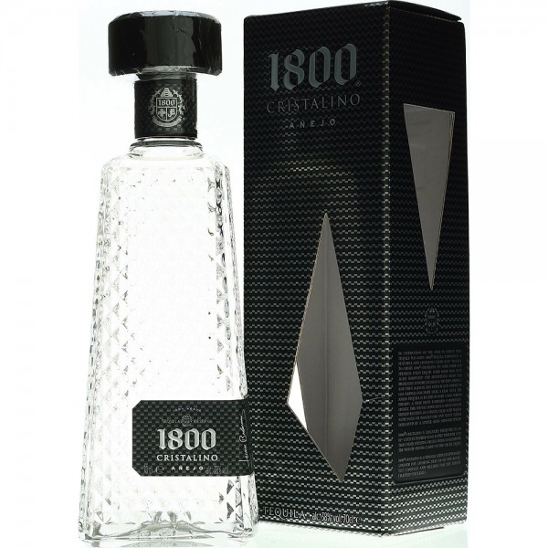 Jose Cuervo 1800 Cristalino Anejo Tequila 0,70 Ltr. Flasche 38% vol.