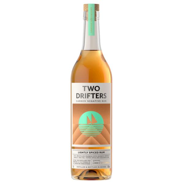 Two Drifters Lightly Spiced Rum 40% Vol. 0,7 Ltr. Flasche