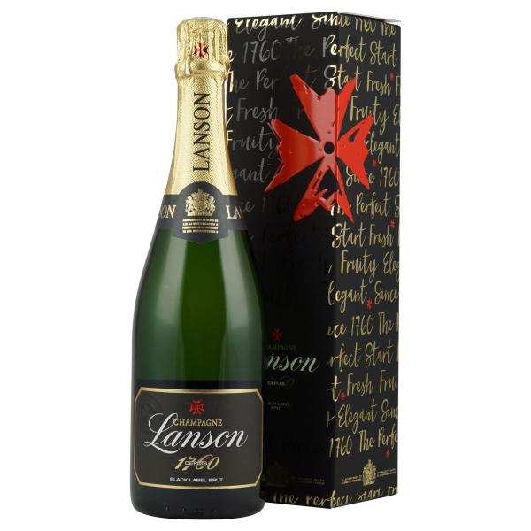 Lanson Black Label Champagner 0,75 Ltr. Flasche, 12,50 % vol.