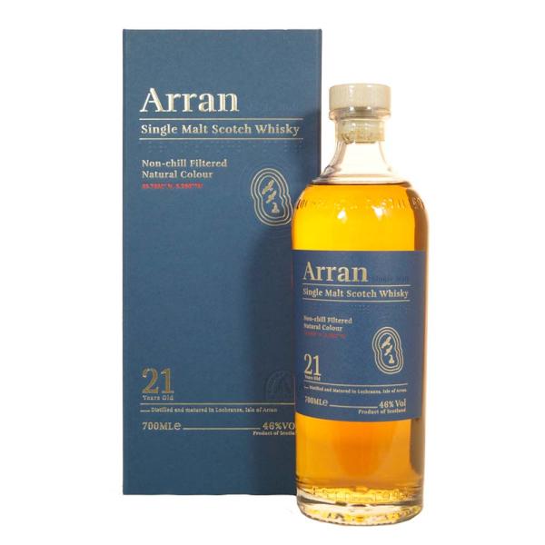 The Arran 21 Jahre 46% Vol. 0,7 Ltr. Whisky