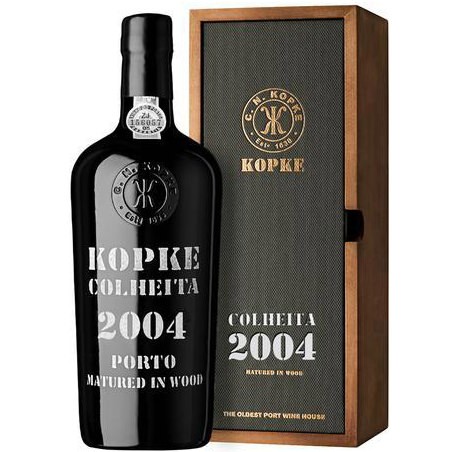 Kopke Colheita Port 2004 in Holzkiste 0,75 Ltr. Flasche 20% Vol.