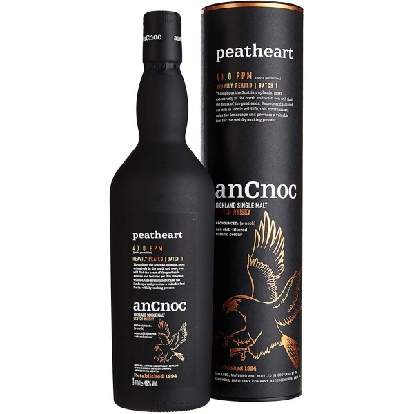 anCnoc Peatheart 0,70 Ltr. Flasche, 46% Vol. Whisky