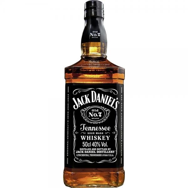 Jack Daniel's Old No. 7 Tennessee Whisky 40% Vol. 0,5 Ltr. Flasche