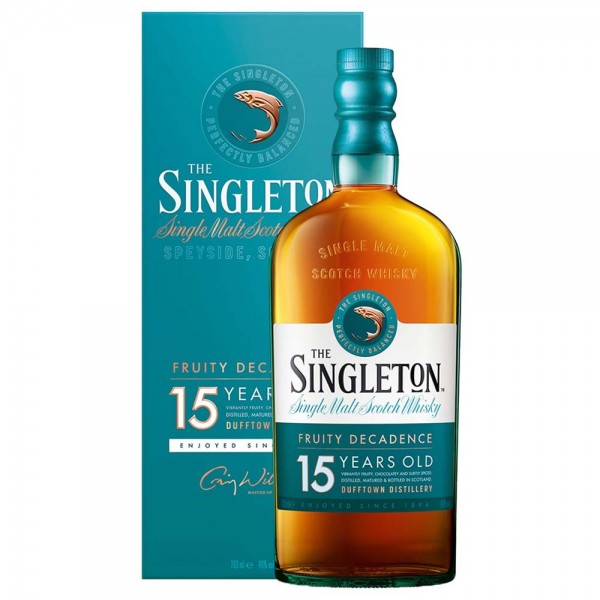 The Singleton of Dufftown 15 Jahre 40% Vol. 0,7 Ltr. Flasche Whisky