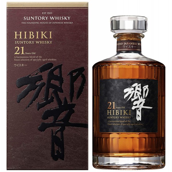 Hibiki 21 Jahre Blended Whiskey Suntory Japan 43 % Vol. 0,7 Ltr.