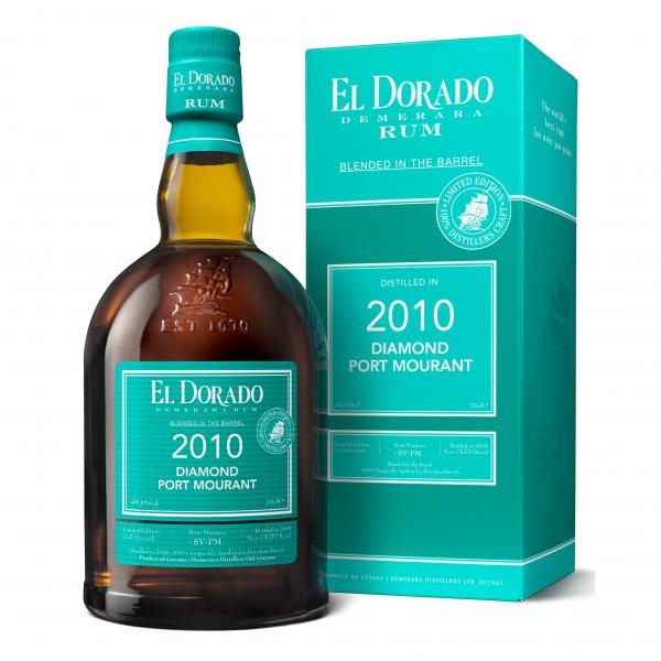 El Dorado Rum Blended in the Barrel 2010/2019 Diamond Port Mourant 49,1% Vol. Limited Edition 0,7l