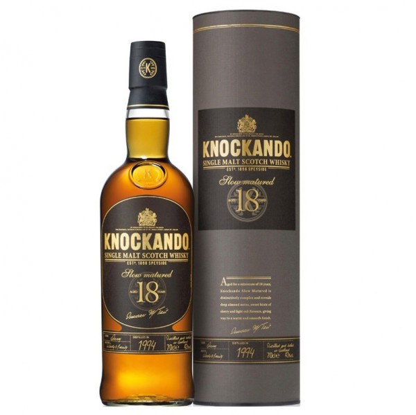 Knockando 18 Years Old Slow Matured 43 % Vol. 0,7 Ltr.
