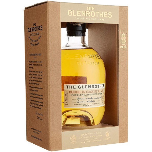 Glenrothes Bourbon Cask Reserve 0,70 Ltr. Flasche, 40% Vol.