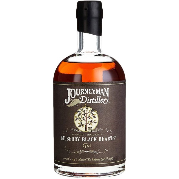 Journeyman Bilberry Black Hearts Aged Gin 0,50 Ltr. 45% Vol.