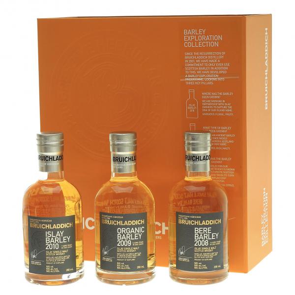Bruichladdich Exploration Pack 50% Vol. 3 x 0,2 Liter Whisky