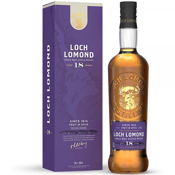 Loch Lomond 18 Jahre 0,70 Liter Flasche 46% Vol. Whisky