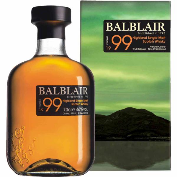 Balblair 1999 2nd Edition 46% Vol. 0,75 Ltr. Flasche