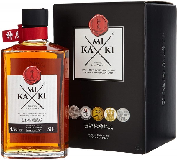 Kamiki Blended Malt Whisky 48% Vol. 0,50 Ltr.