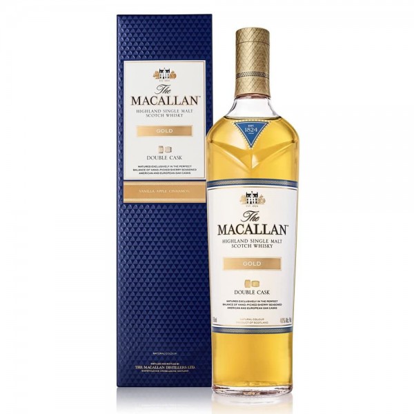 Macallan Gold Double Cask Single Malt Whisky 40% Vol. 0,70 Ltr. Flasche