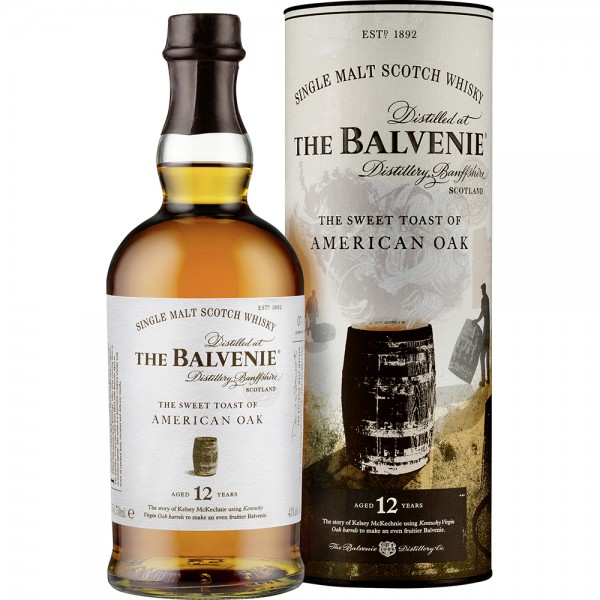 Balvenie 12 Jahre the Sweet Toast of American Oak 43% Vol. 0,7 Ltr. Flasche