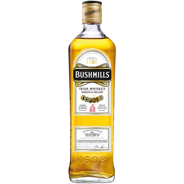 Bushmills The Original Irish Whiskey 0,7 Ltr. Flasche 40% Vol.