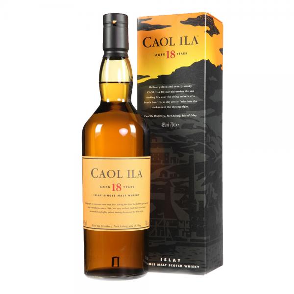 Caol Ila 18 Years Old Islay Scotch Single Malt 43 % Vol. 0,7 Ltr.
