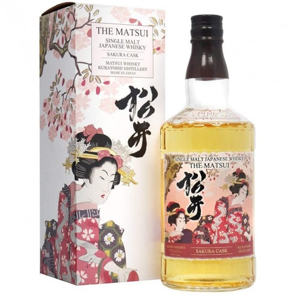 The Matsui Sakura Cask Single Malt Japanese Whisky 0,70Ltr. Flasche 48% Vol.