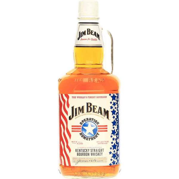 Jim Beam Operation Homefront 40% Vol. 1,75 Ltr. Flasche Whisky