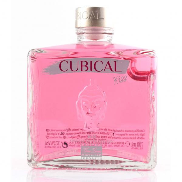 Cubical Premium Special Distilled Gin Kiss 37,5% Vol. 0,7 Ltr. Flasche