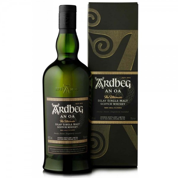 Ardbeg An Oa Islay Single Malt Whisky 0,70Ltr. Flasche 46,6% Vol. Non Chill-Filtered