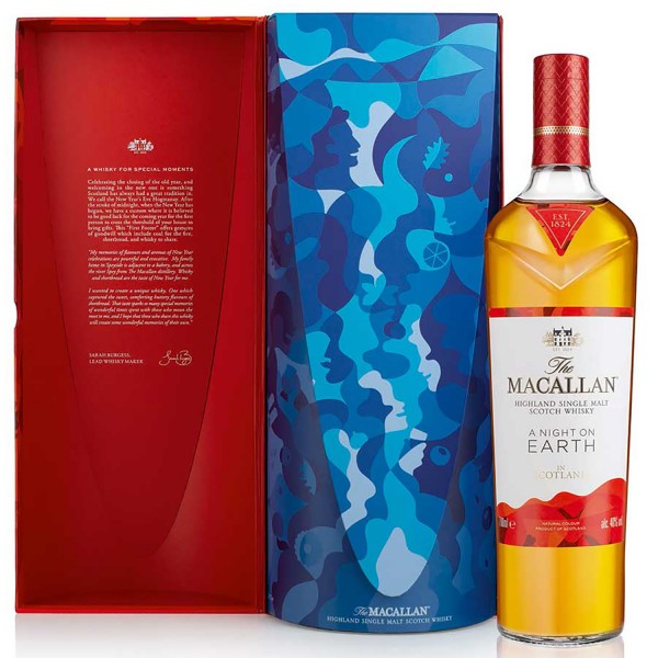 Macallan A Night On Earth in Scotland Highland 40% Vol. 0,70Ltr. Whisky