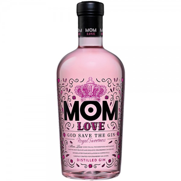 MOM Love Pink Gin 0,70 Ltr. Flasche, 37,5% Vol.